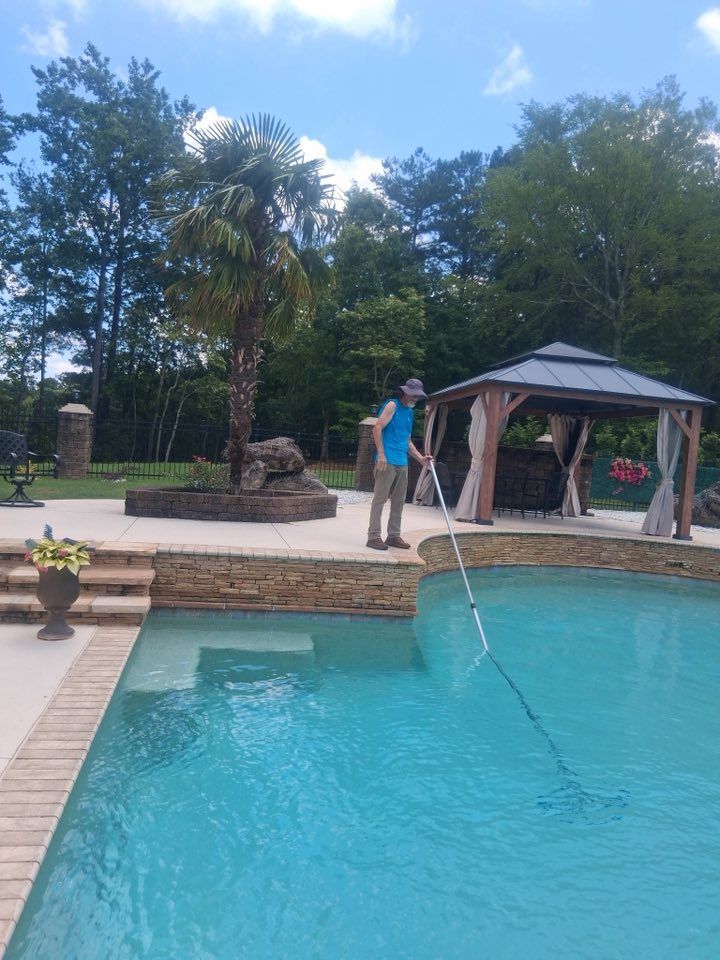 Pool daddy   edwin skimming