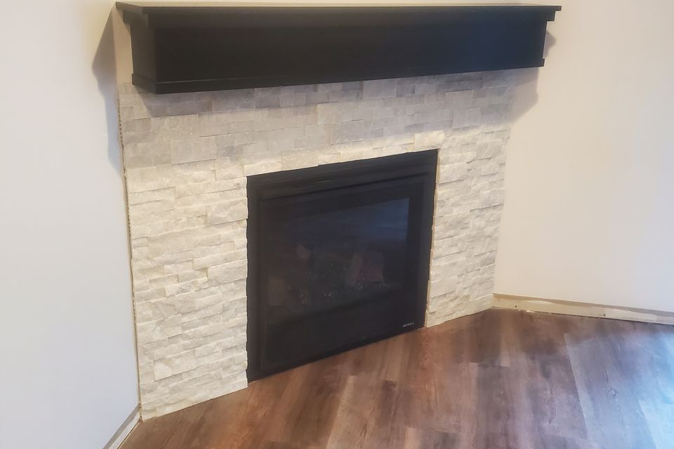 Finish trim work