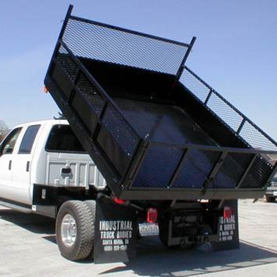 Steel deck dump w expanded sidesl