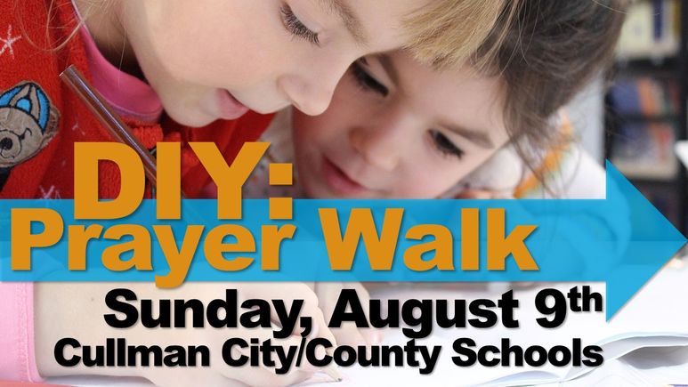 Diy back to school prayer walk