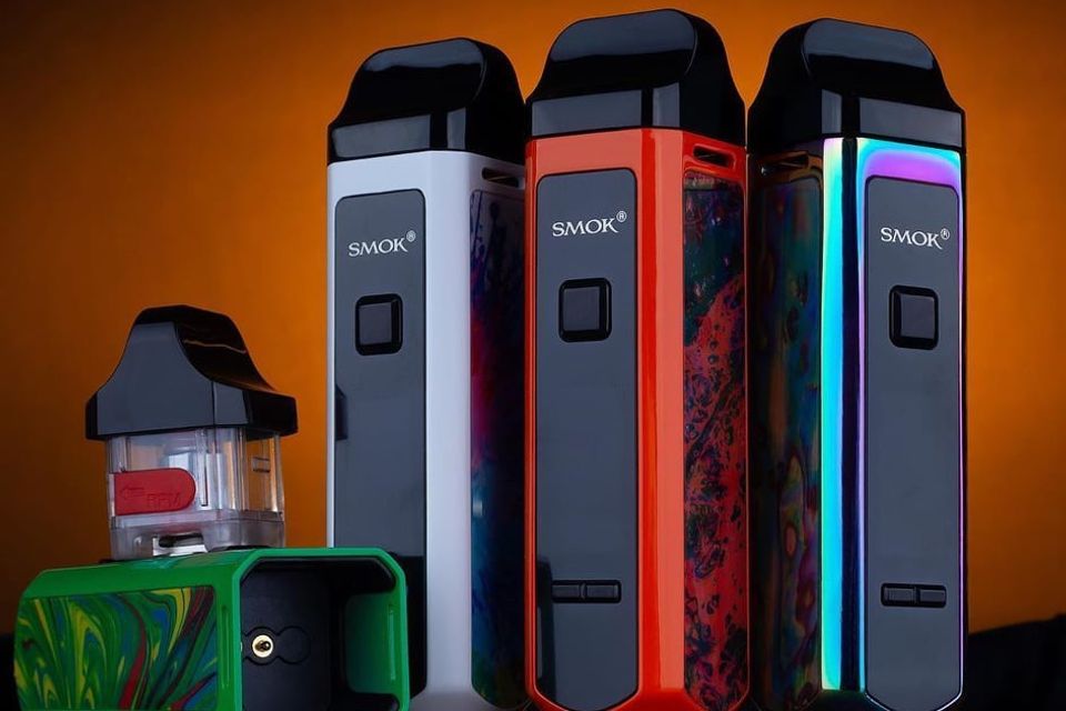 SMOK Mod Pen Kit in Various Colors with Tank.