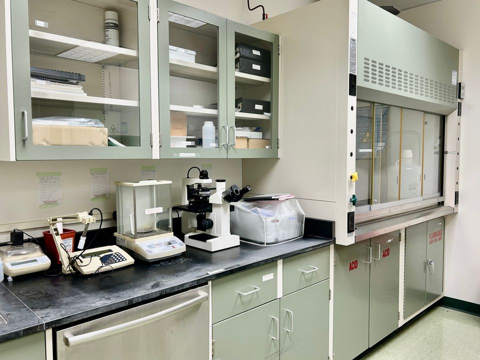 Wet lab tristate area