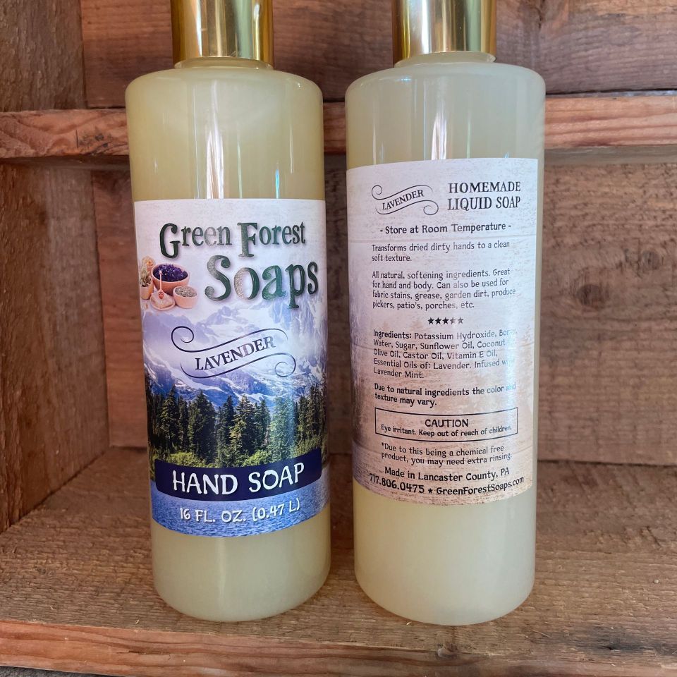 Lavender Hand & Body Wash by Green Forest Soaps & Salves