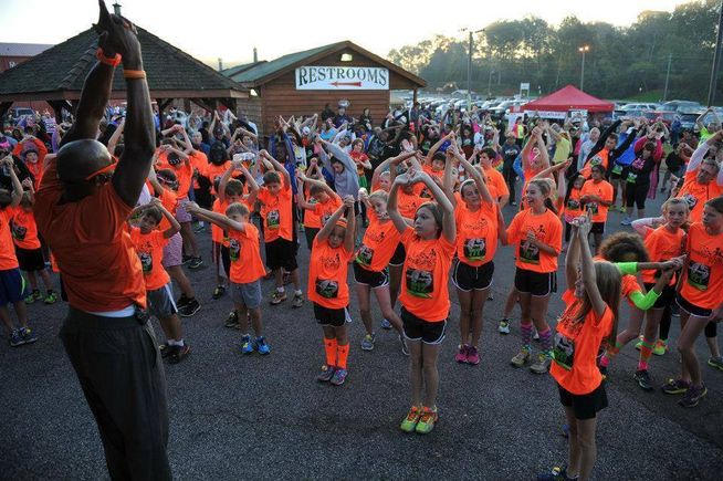 Grk warm up for halloween half