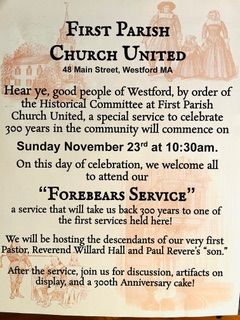 Special historical service   november 23