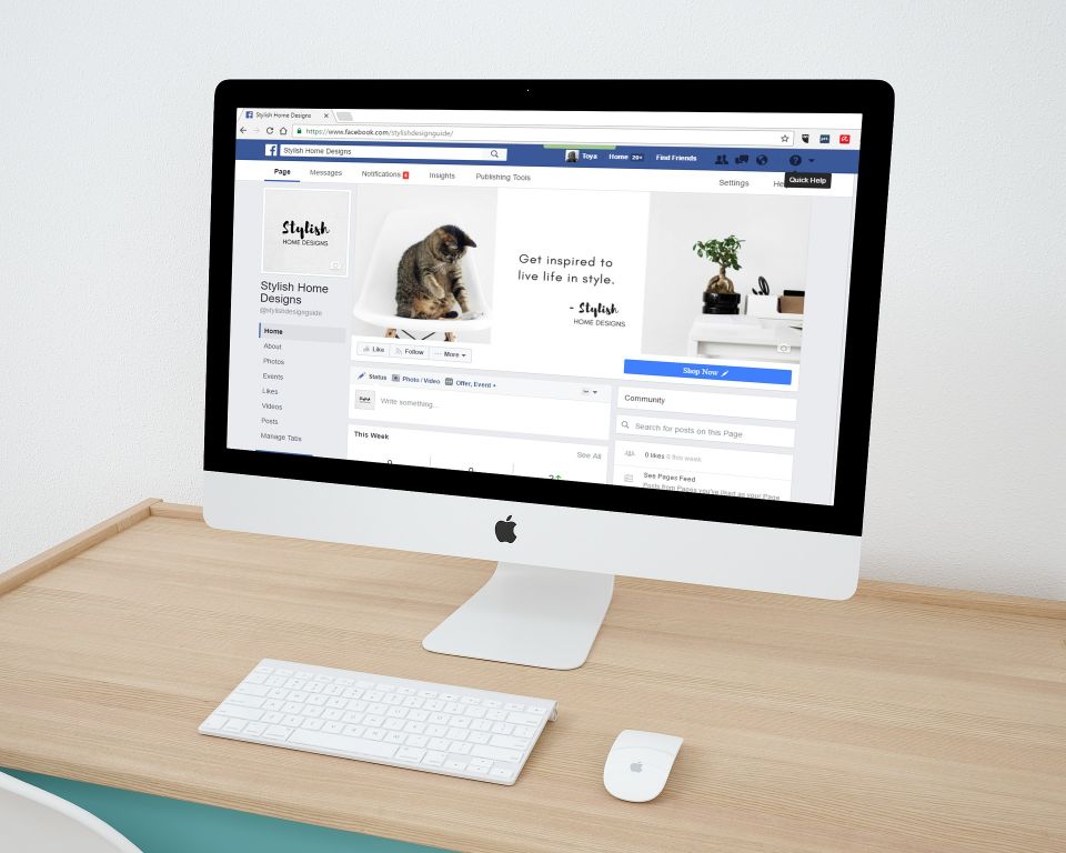 Why a facebook page is not a substitute for a website
