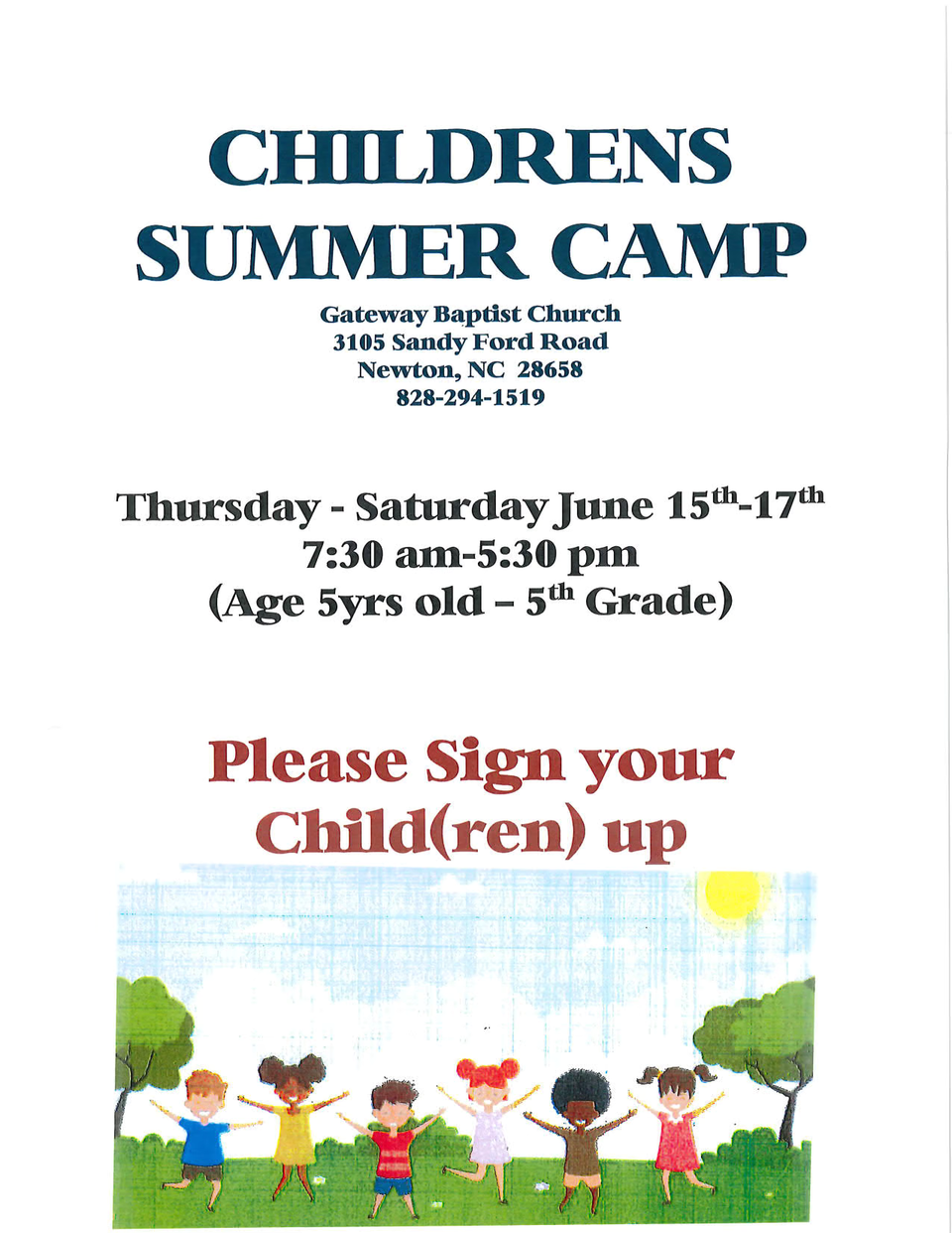 Avif children's camp 1