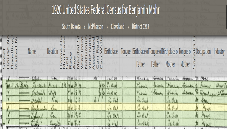 126 census 1920