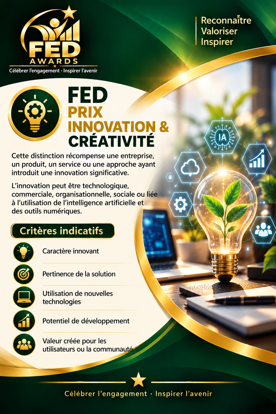 Fed prix innovation & créativité