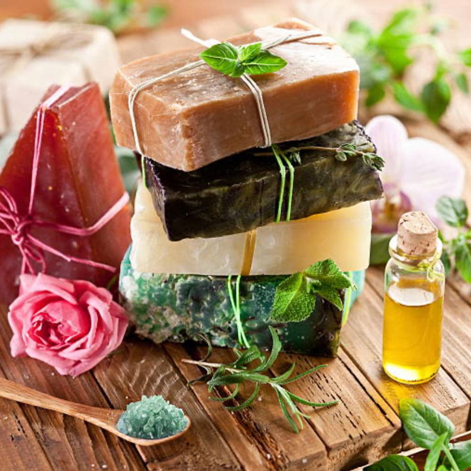 Homade soap bars