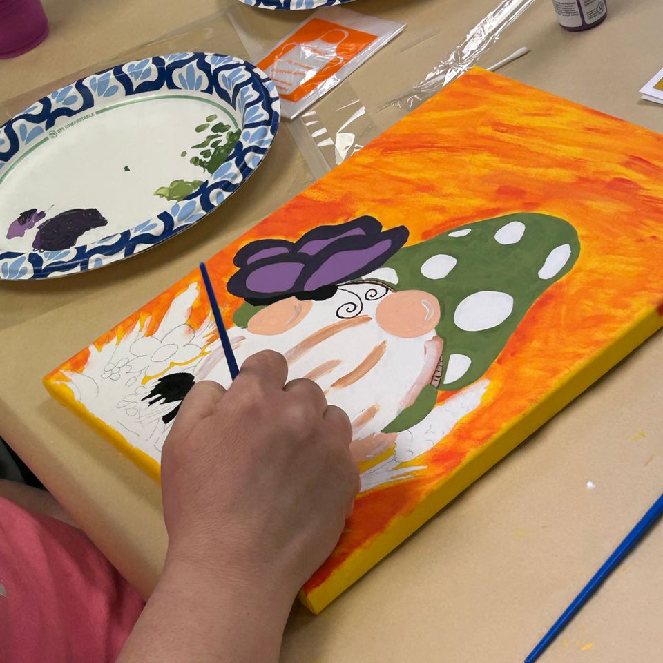 Gnome painting class 2