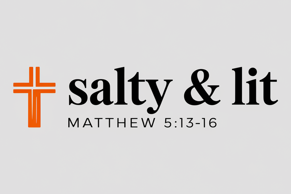 Salty and lit logo