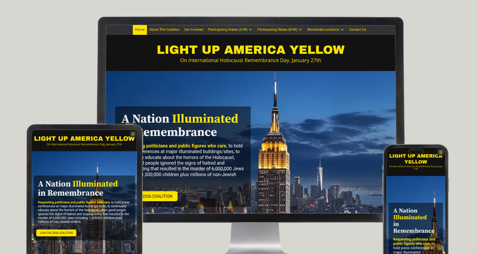 Light up america yellow preview
