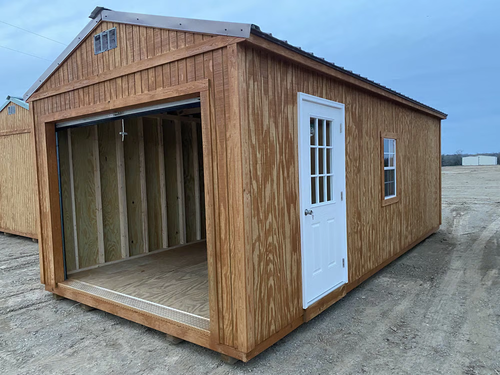 Portable garage from Ed Sheds for larger equipment storage