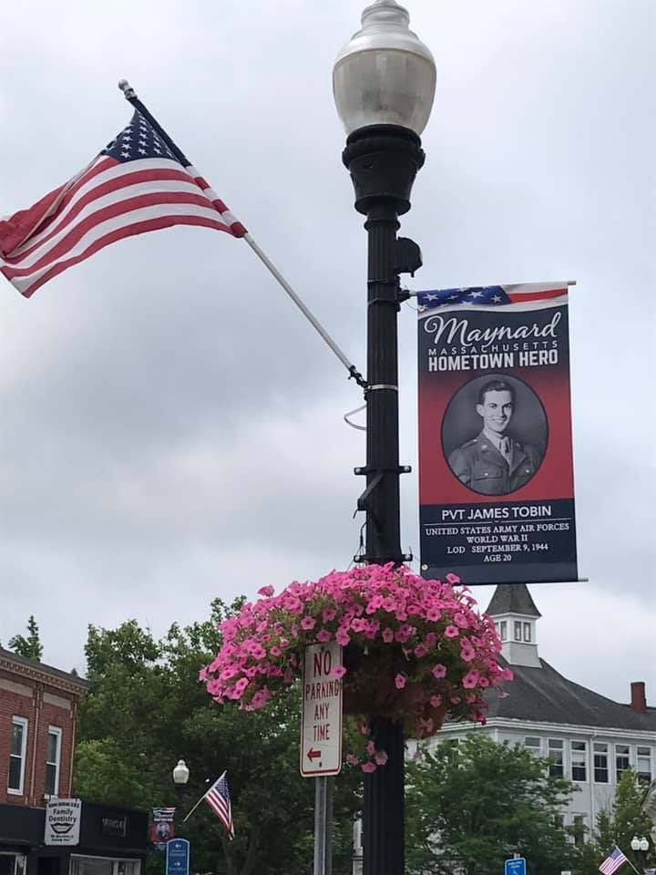 Maynard hometown heroes banner