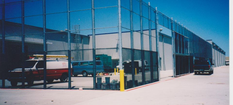 2 story security fence