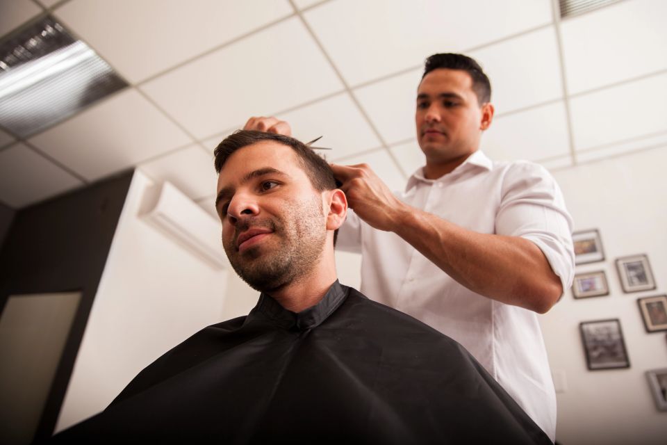 Web design for barber shops by Cannone Marketing.