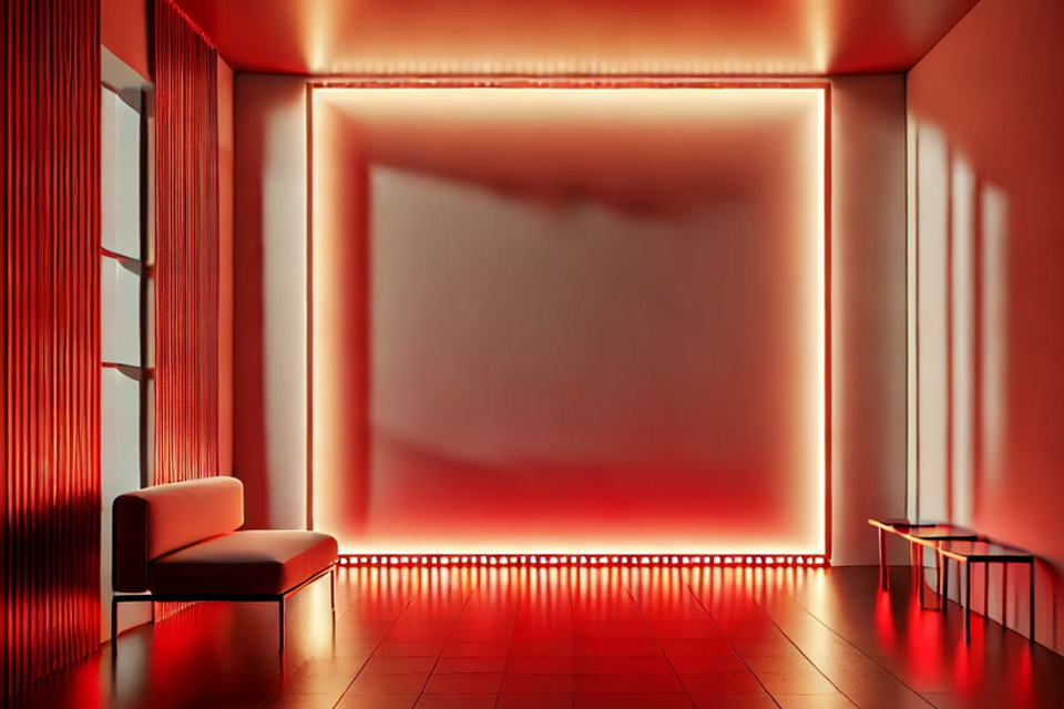 Red light wall