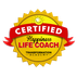Happiness life coach badge