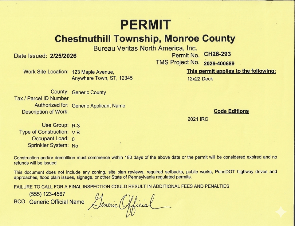 Chestnuthill generic building