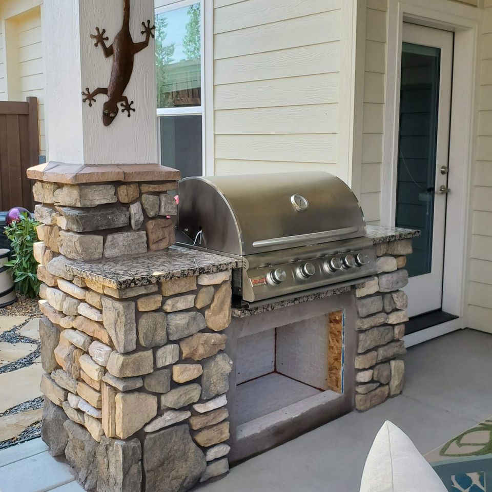 Paul Aubrey Enterprises Home Renovation Experts Outdoor Grill construction and installation Boise ID