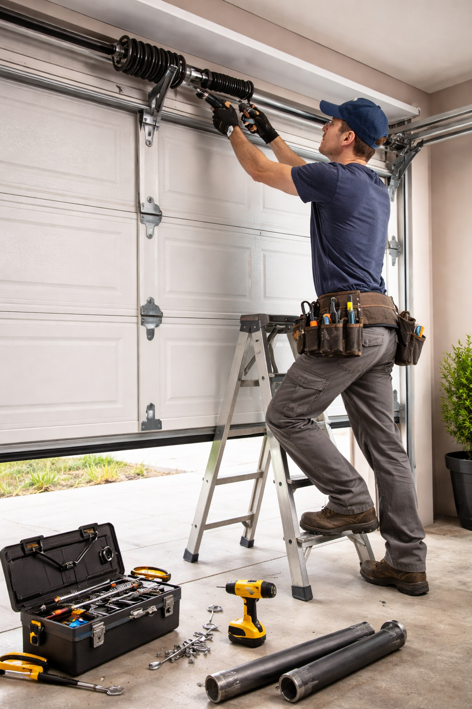 Garage door repair
