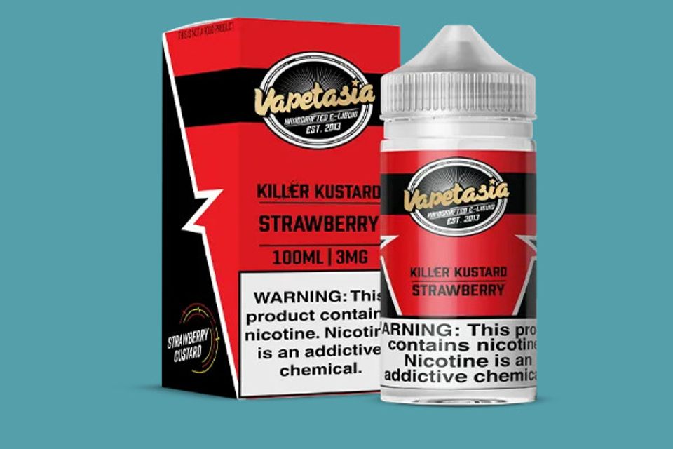 Vapetasia Killer Kustard Strawberry E-Liquid