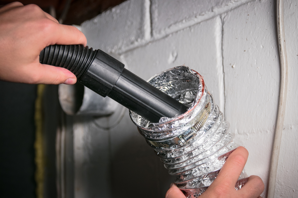 Dryer vent cleaning 1