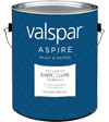 Valspar aspire can