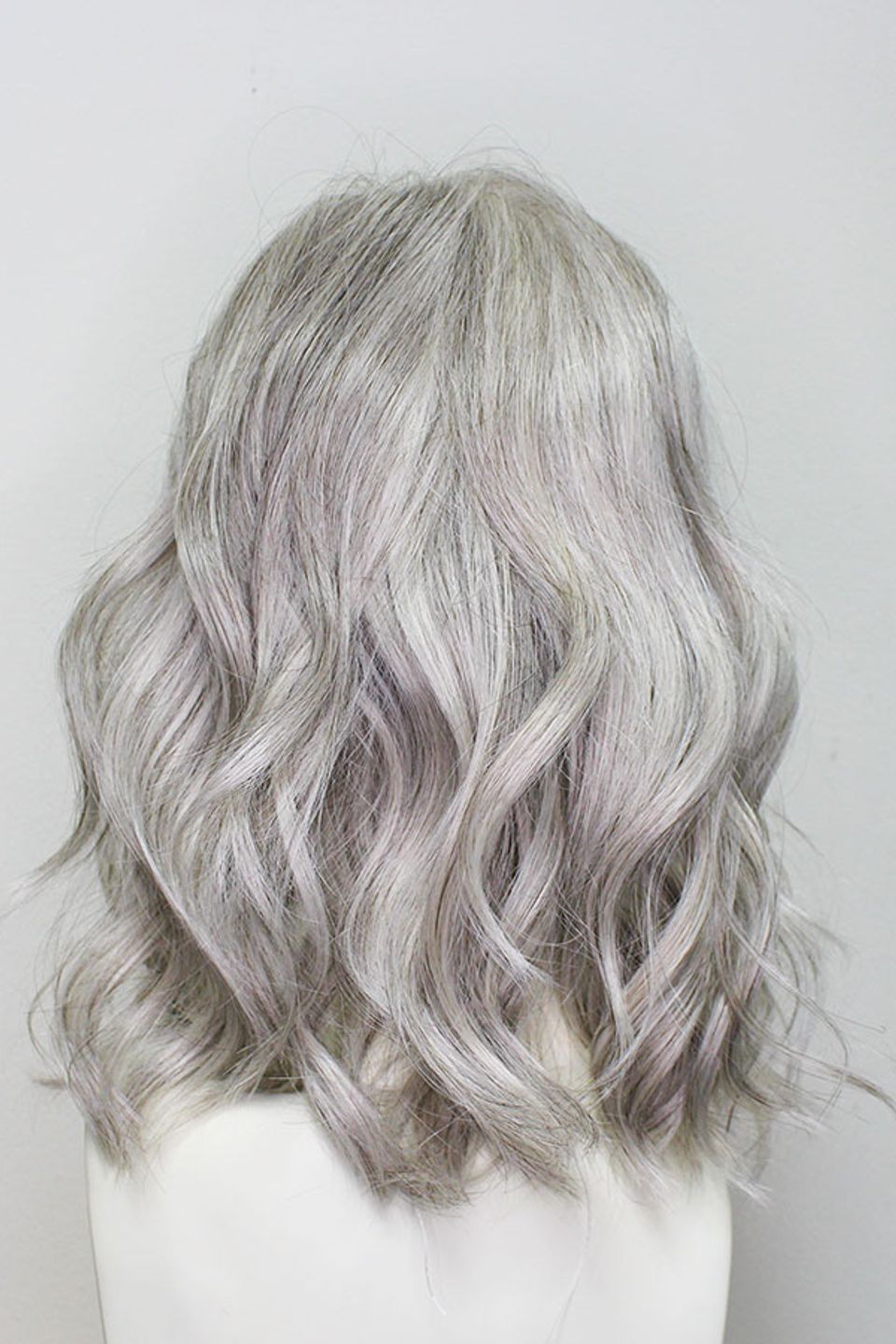 White silver curly bob 3