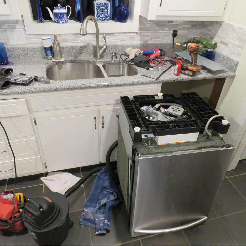 Dishwasher repair picture