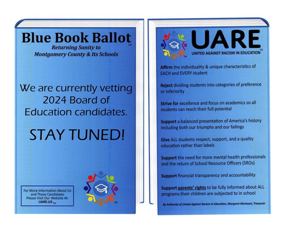 Blue book ballot front page and back   stay tuned