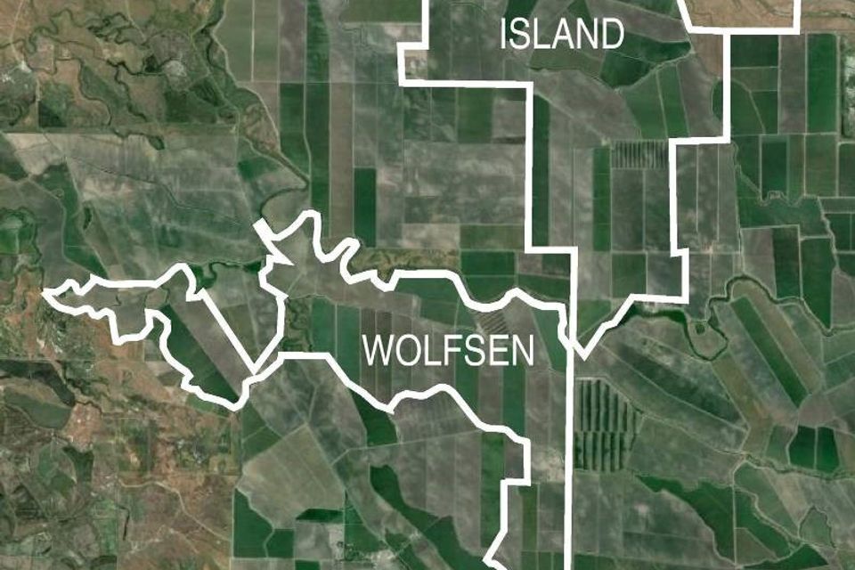 Wolfsen ranch and turner island survey