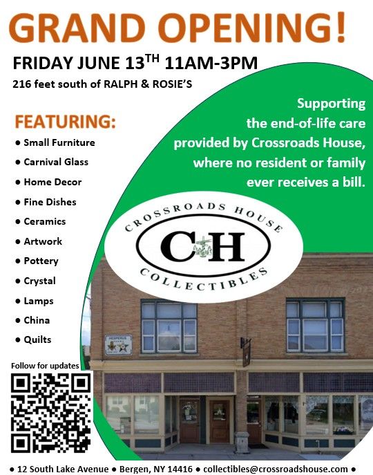 Grand opening flyer