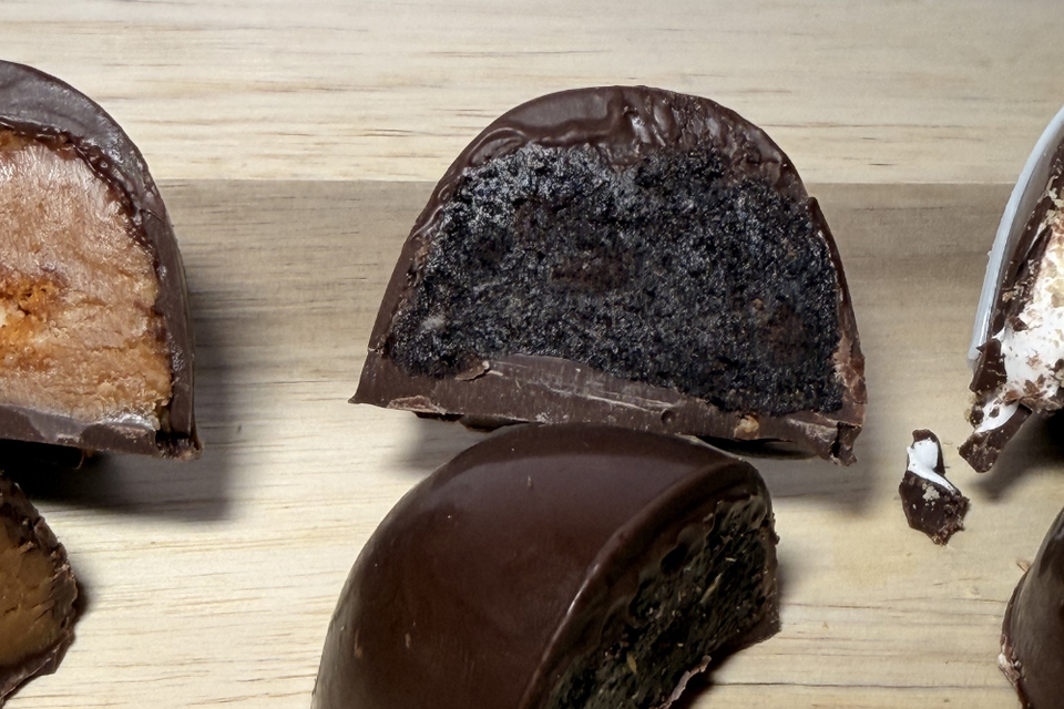 oreo filled egg