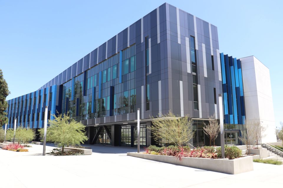 Office building exterior facade