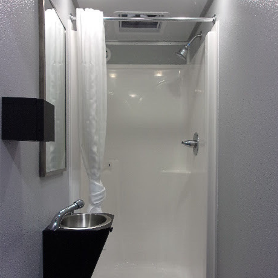 Shower Trailer Interior