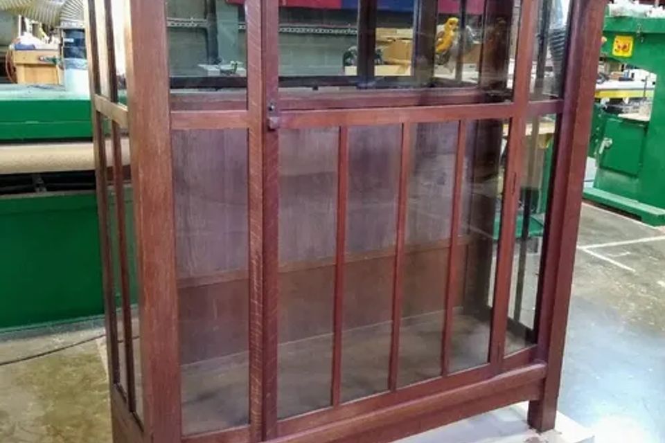 Glass cabinet