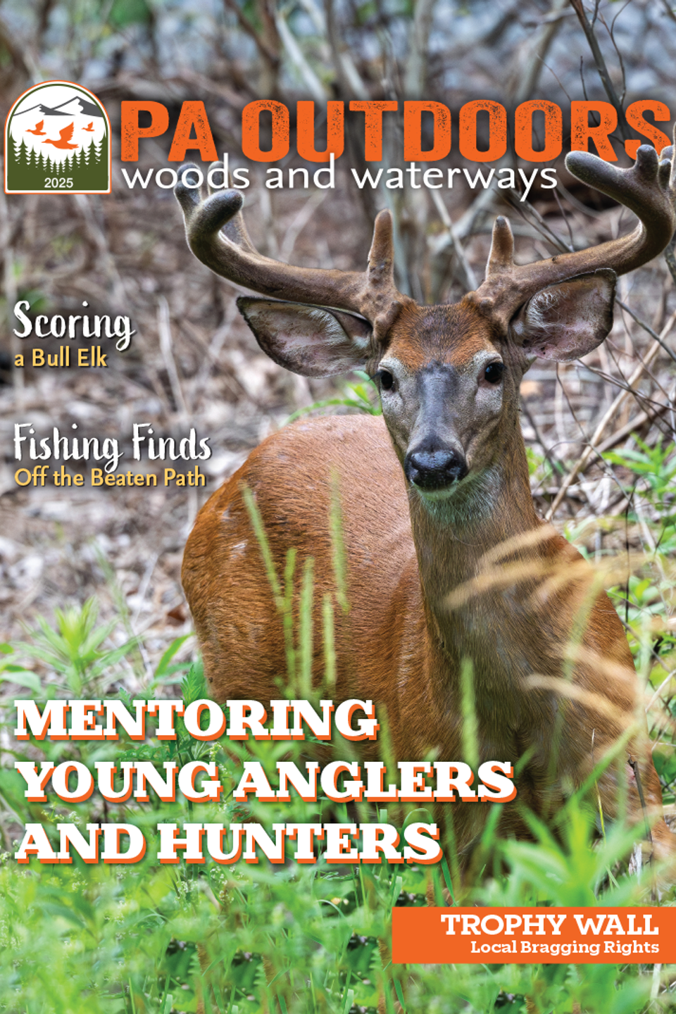 PA Outdoors woods and waterways Fall 2025 cover