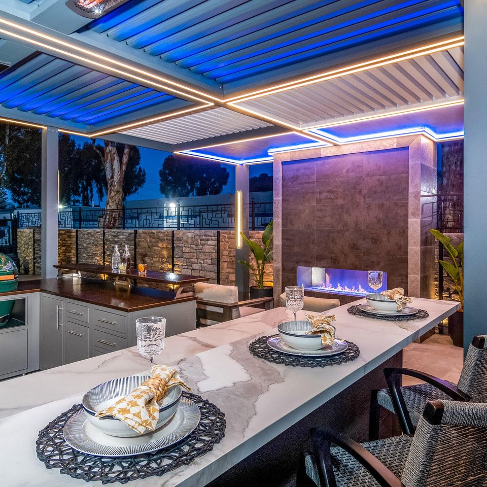 Legacy Outdoor Living Landscape Design in Boise Idaho - Outdoor Kitchen