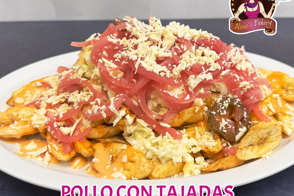 Alicias bakery katy pollo con tajadas menu
