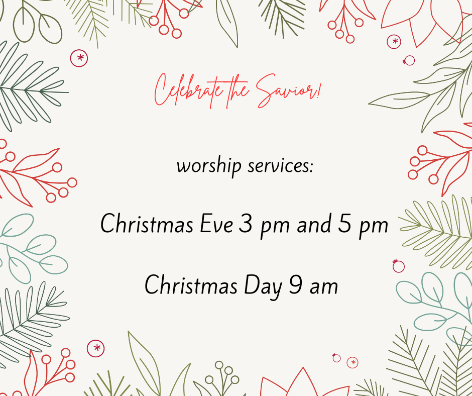 Celebrate the savior!