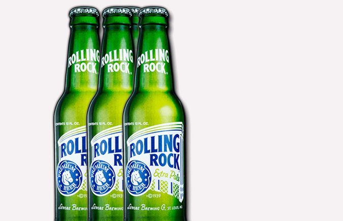 Rolling rock beer