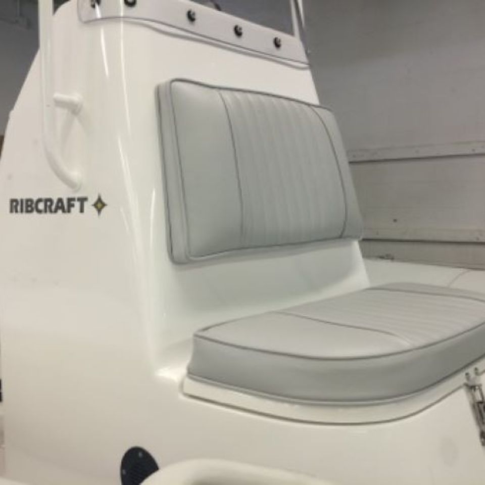 Bench seat and storage on ribcraft 2