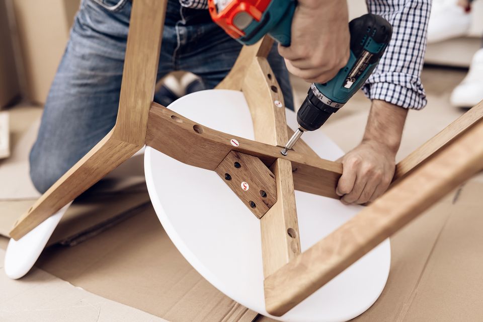 Refurbishing furniture
