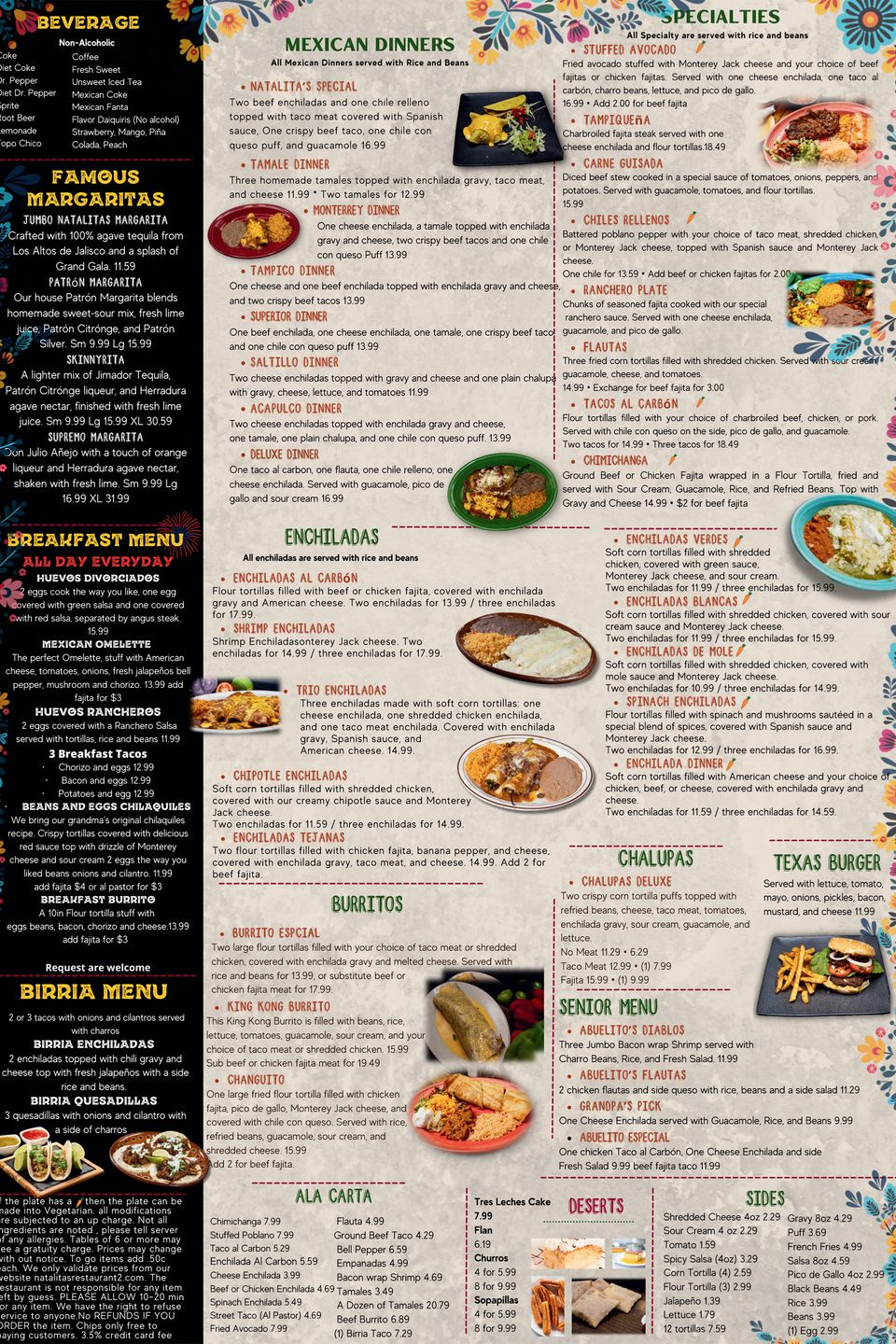 Web back dinner menu natalitas 2 3 032026
