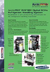 Arctic pro digital refrigerant handling system