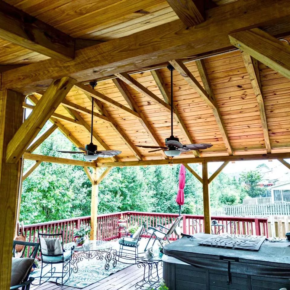 Buckeye deck builder wood patio