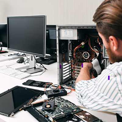 Wieland SC Technologies Team is Repairing the Computer