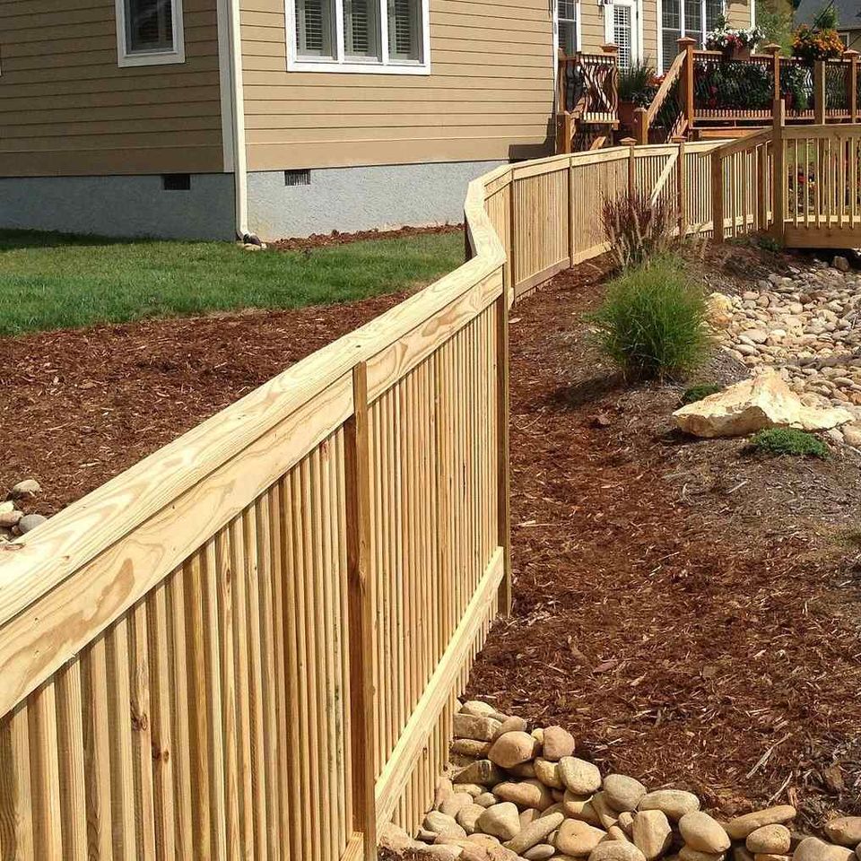Wood fence ideas 2